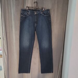 Lucky Brand Men's Size 36 Straight Jeans - Dark Blue
